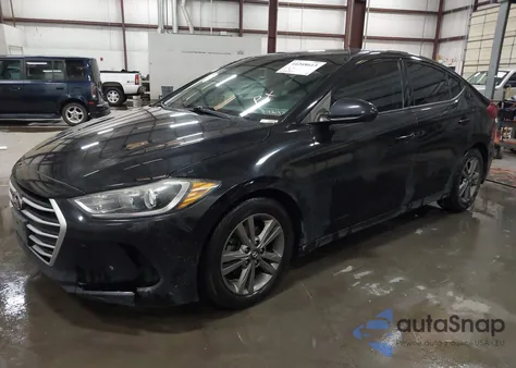 2018 Hyundai Elantra Sel из США, поврежденный, VIN 5NPD84LF2JH220567